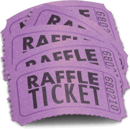 Five 50:50 Raffle Tickets